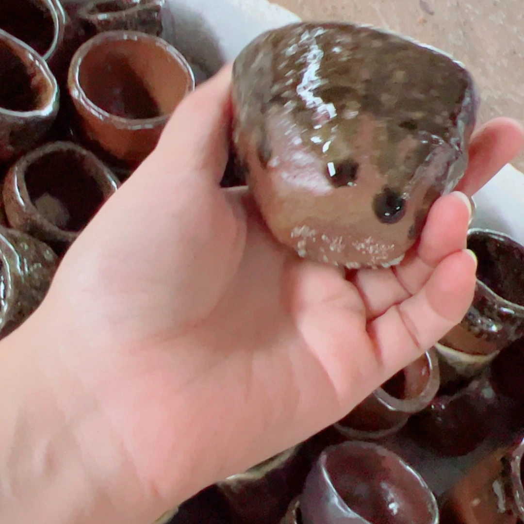 丶***头坭兴陶贵台龙窑柴烧茶器A210