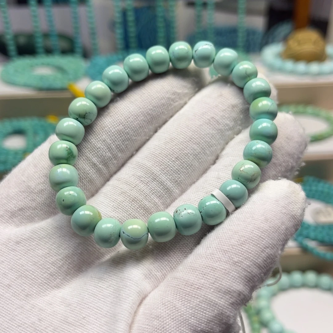 绿松石未镶嵌手链
