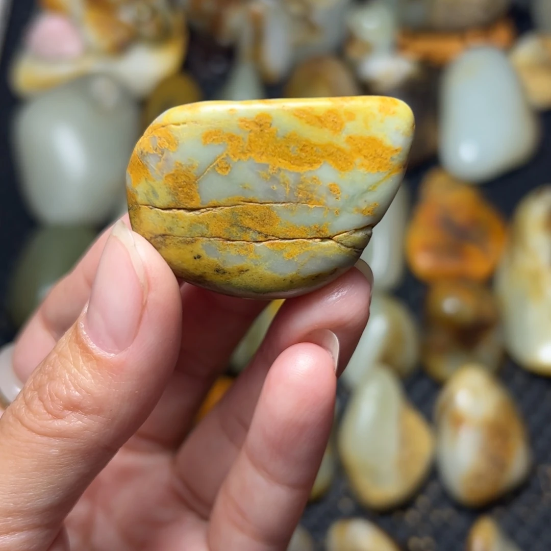 和田玉未镶嵌挂件A30