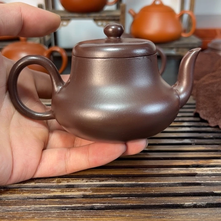 茶壶紫砂原矿紫砂手工制作