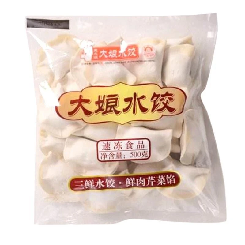 大娘水饺 三鲜水饺.鲜肉芹莱馅