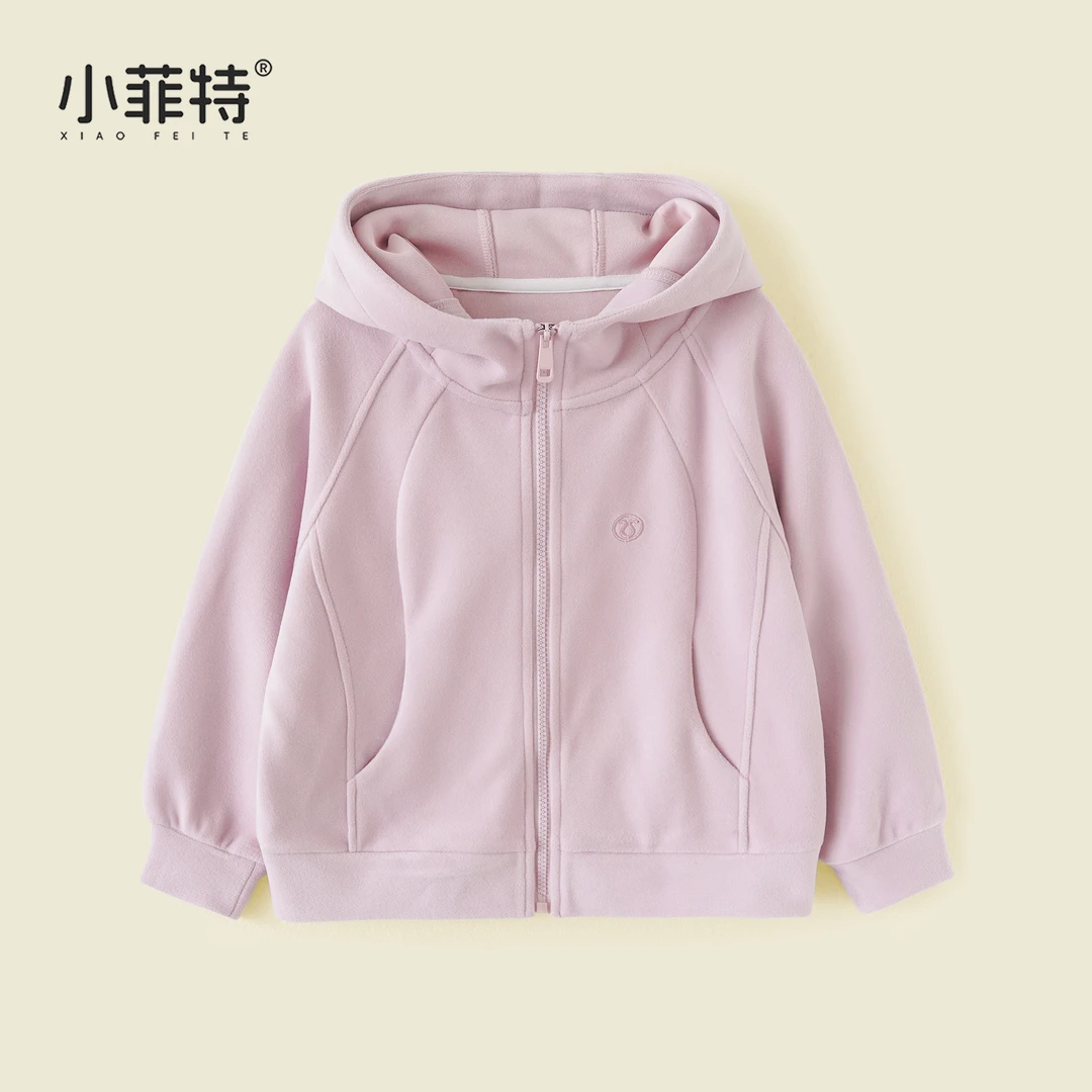 【校服神器】小菲特女童秋装保暖外套中大童休闲连帽上衣BGYQ52959