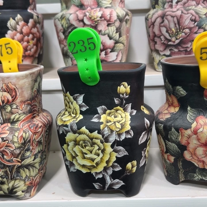 喜****花盆紫砂水晶花盆235