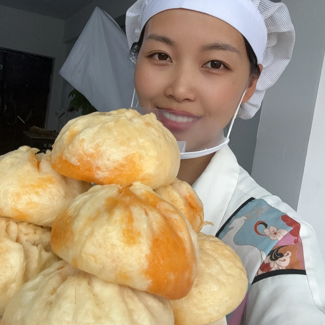 镇雄手工包制老面发酵破酥包包子美味早餐