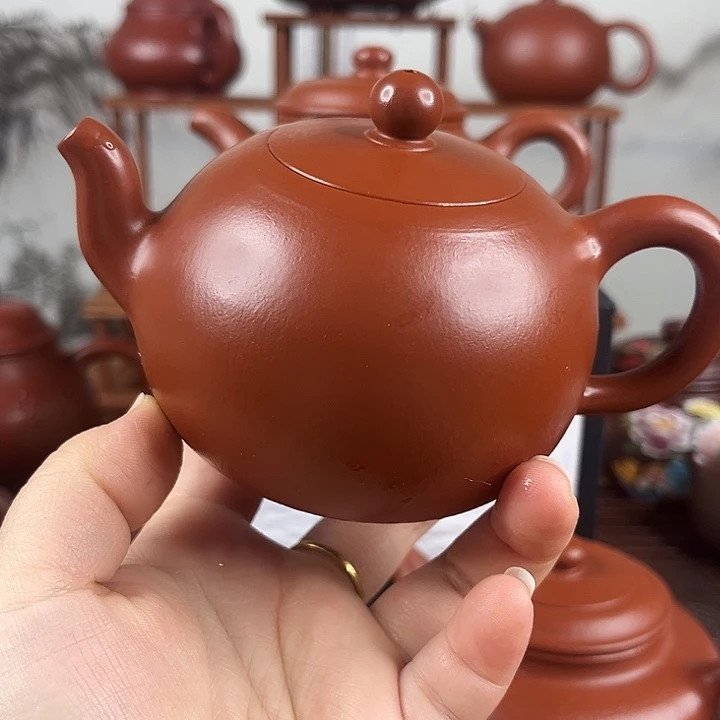 流***雪茶壶紫砂原矿紫砂