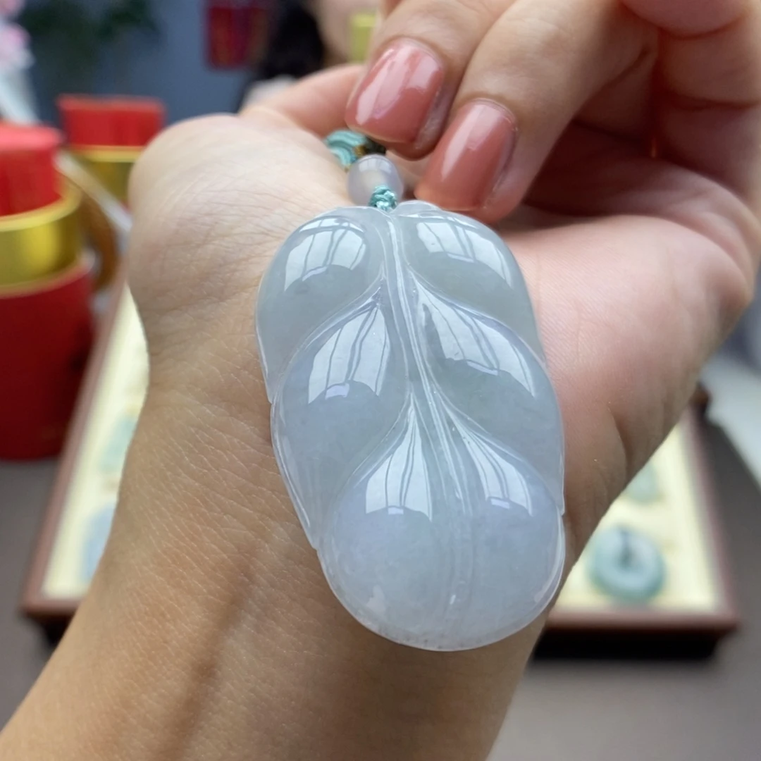 翡翠未镶嵌颈饰吊坠31