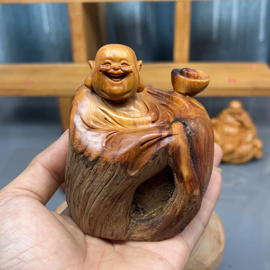 逍***遥木崖柏木摆件手把件