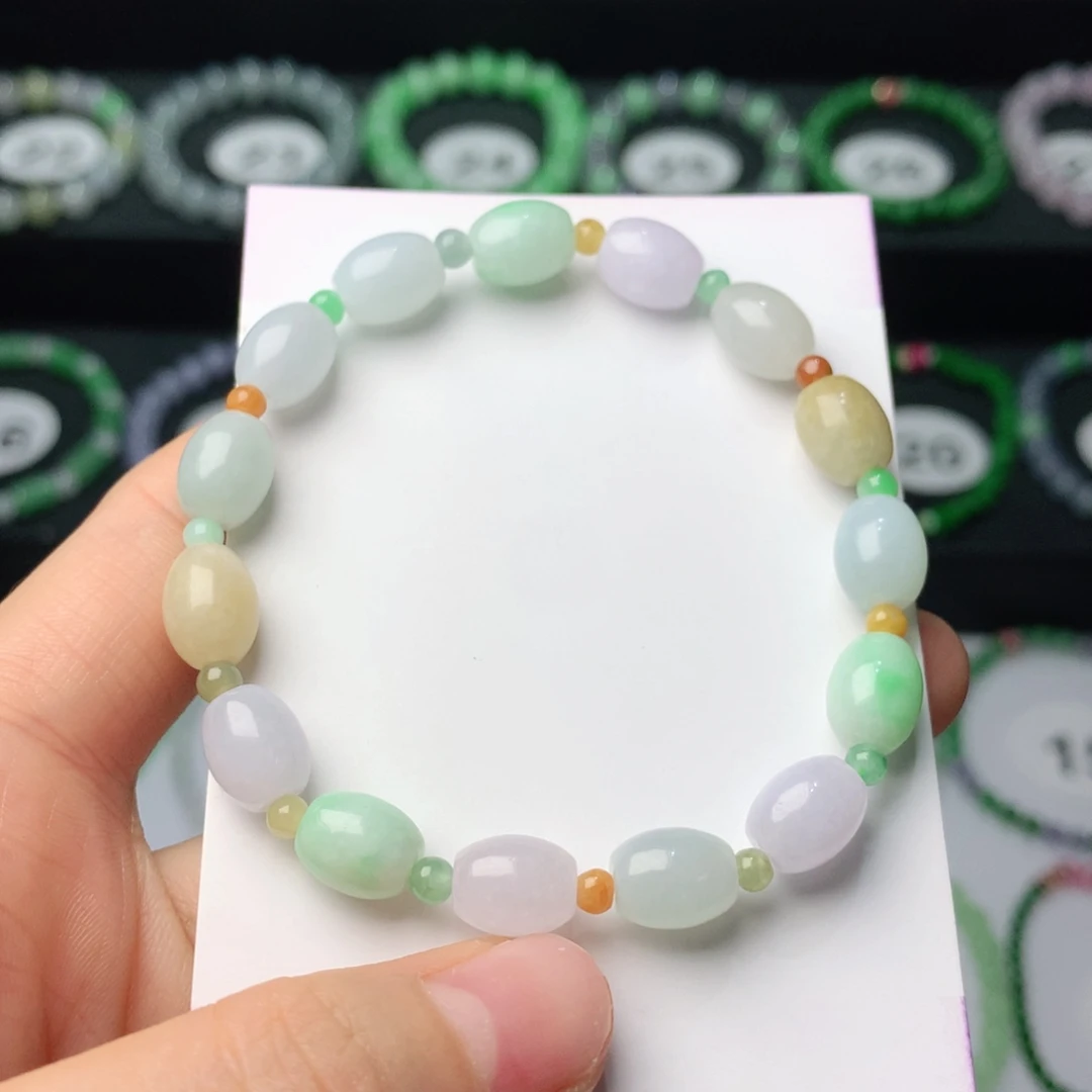 翡翠未镶嵌手链翡翠