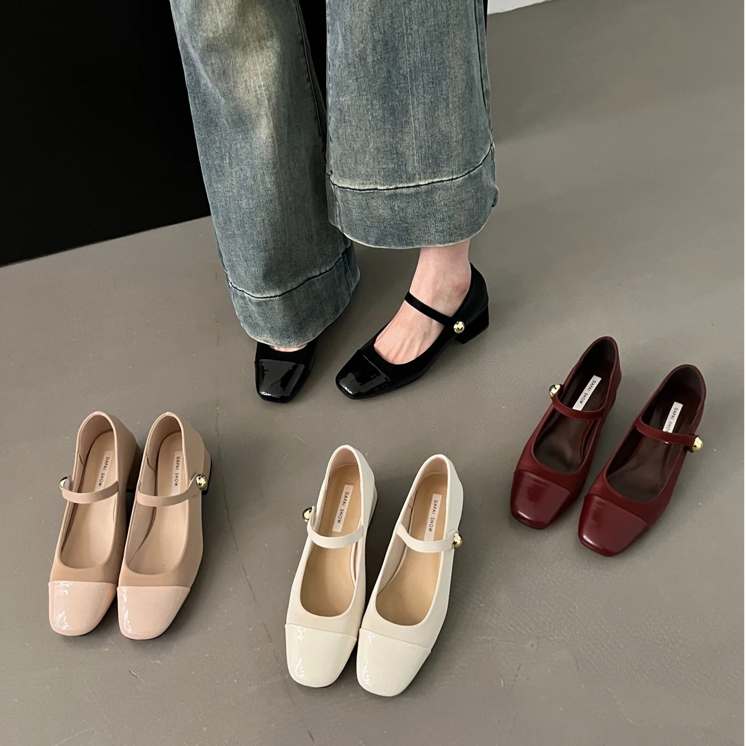 方跟四季单鞋A782-2玛丽珍