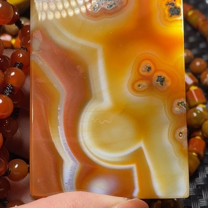 玛瑙/玉髓颈饰未镶嵌用****6