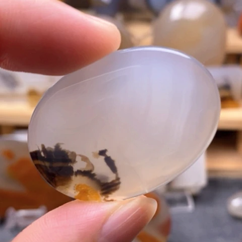 穿***空玛瑙/玉髓吊坠(不含链)未镶嵌