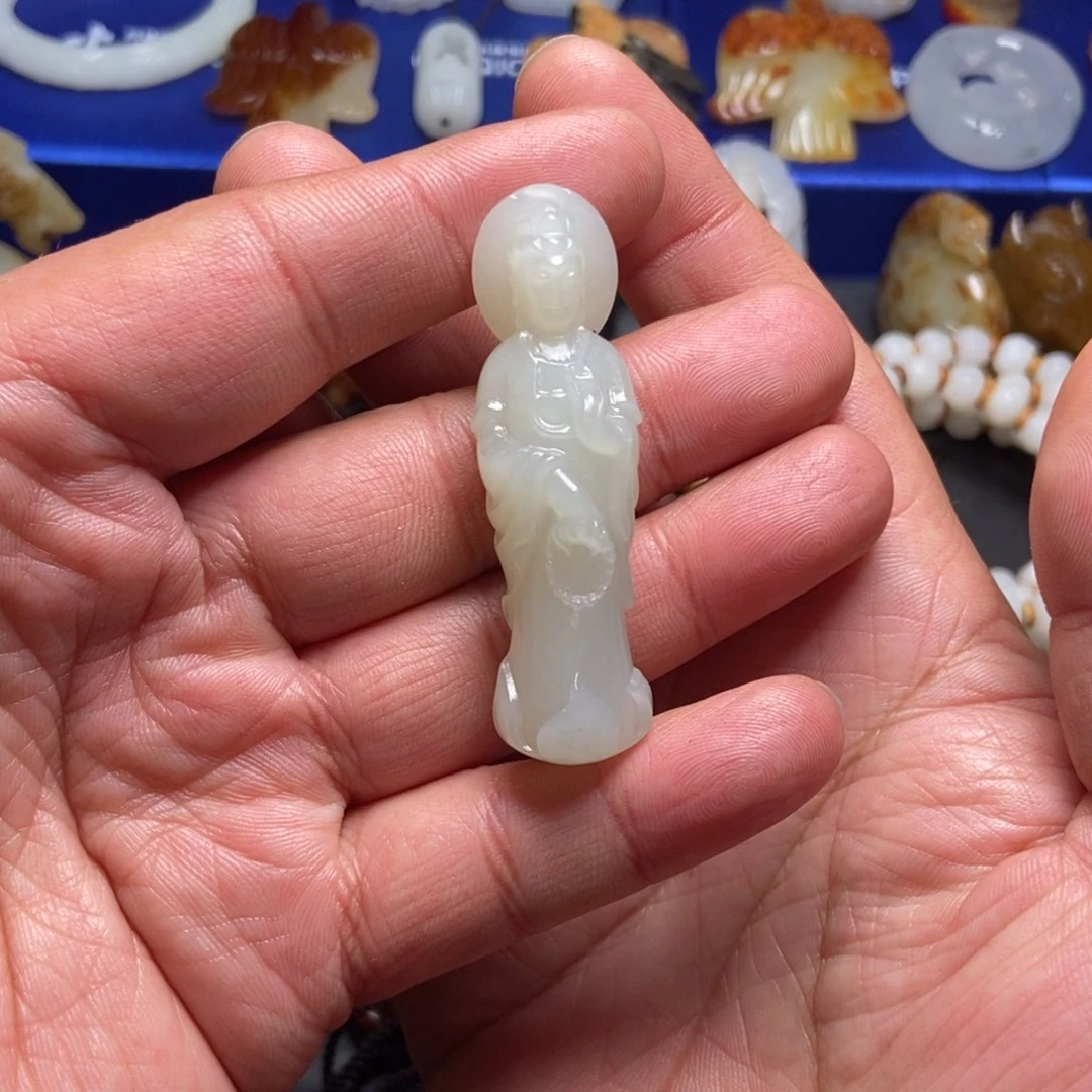 和田玉挂件未镶嵌