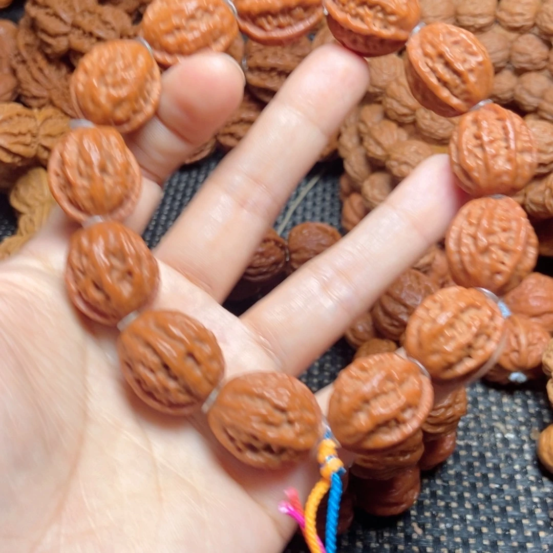 我***人文玩核桃手串八棱手串
