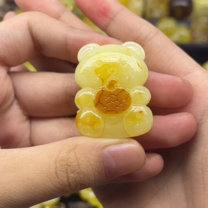 琥珀未镶嵌裸石天然琥珀蜜蜡