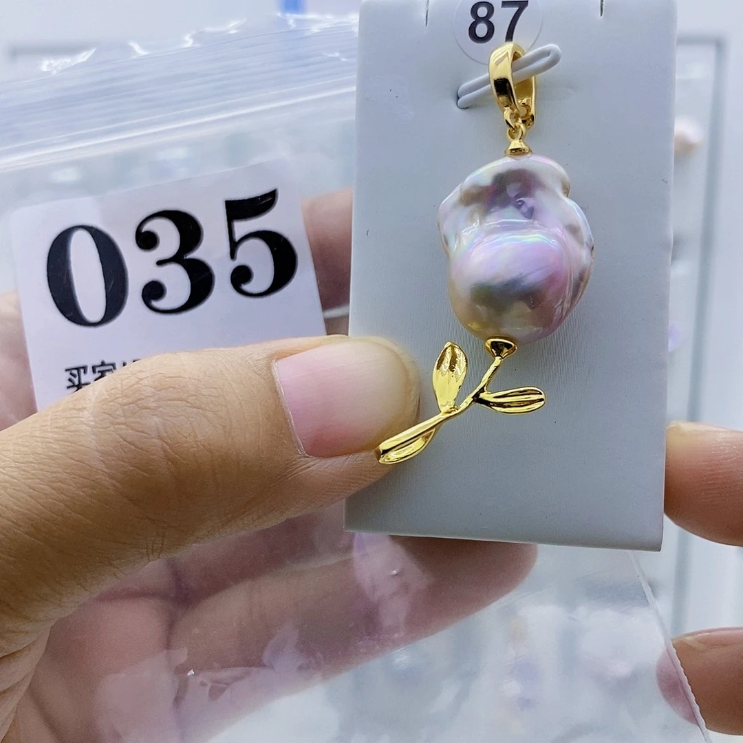 淡水珍珠钛钢颈饰