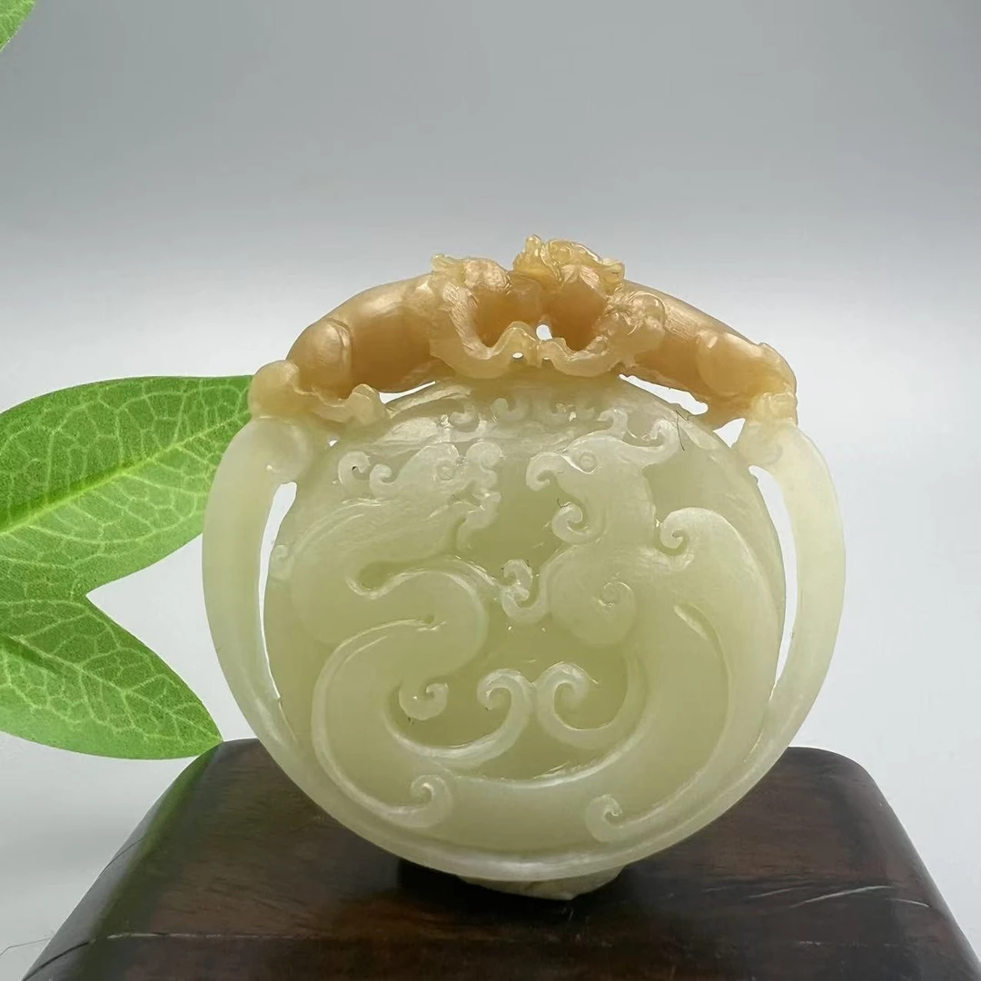 A557 和田玉吊坠 XC884201280