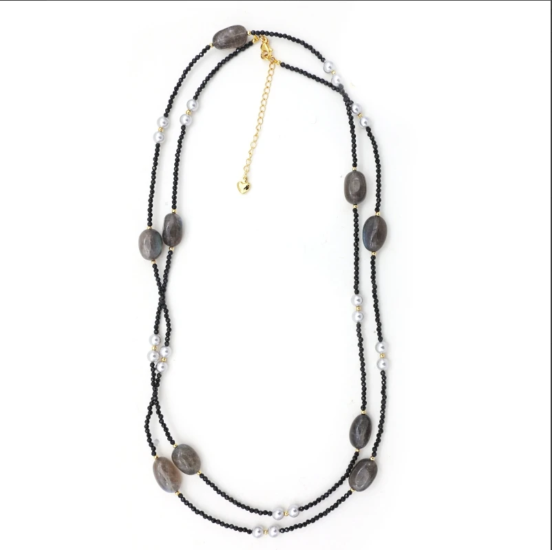 合金项链 设计师款时尚轻奢项链~3930