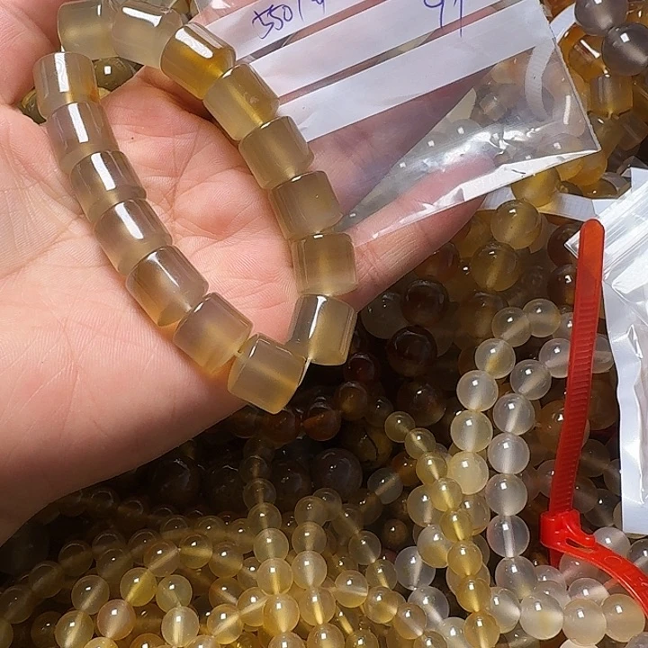 玛瑙/玉髓项链未镶嵌幸**⭐