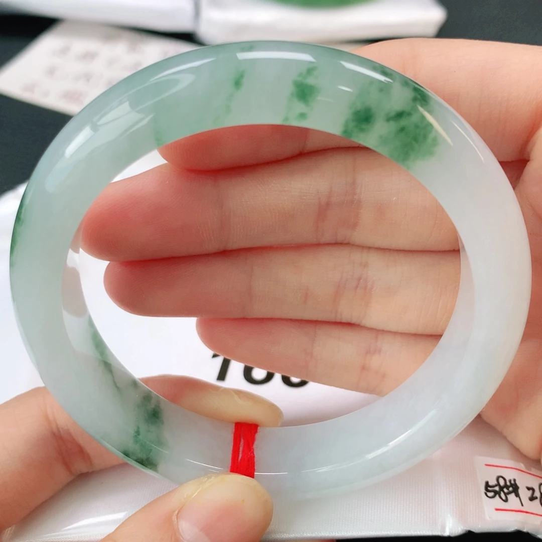未镶嵌手镯翡翠翡翠手镯58
