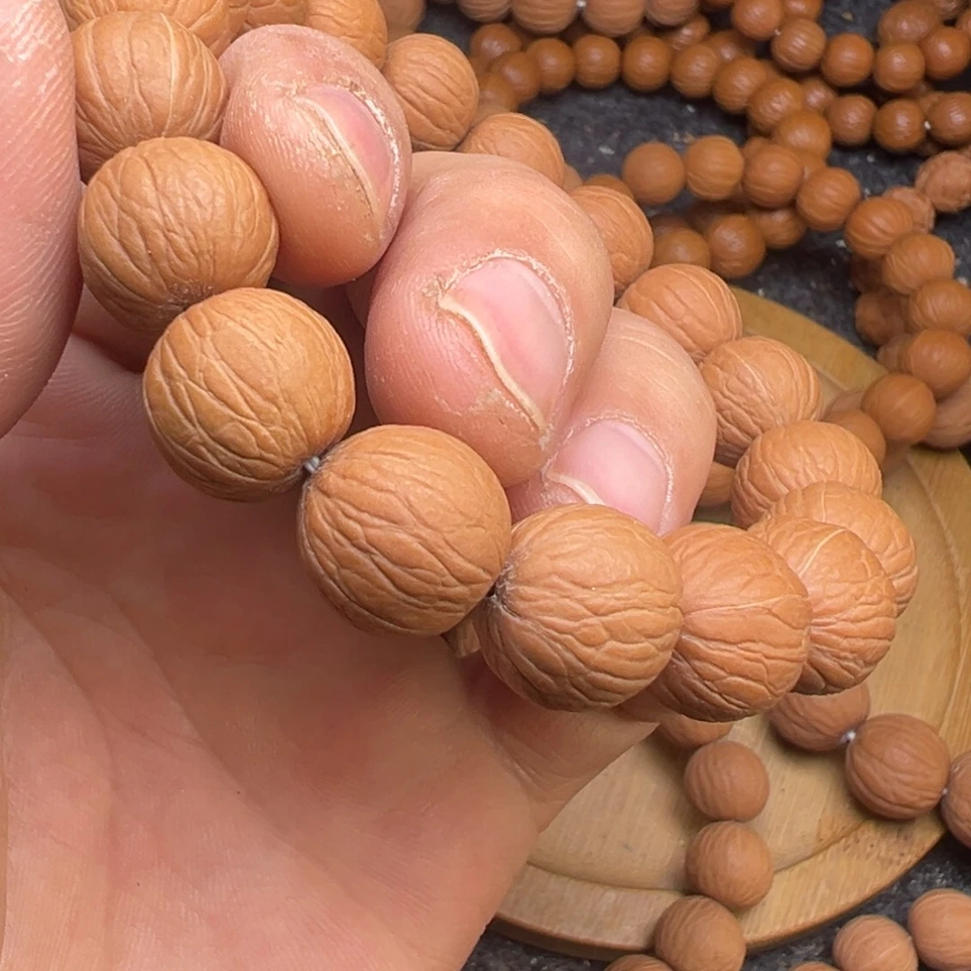 @***兵吊坠猴头核桃原皮聚宝盆14.1精卡不打底