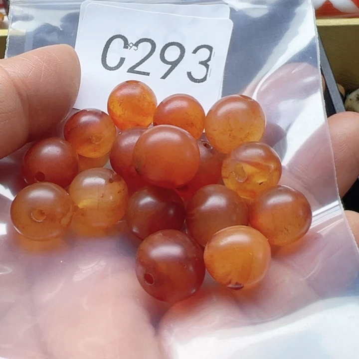 毛***子玛瑙/玉髓未镶嵌手链