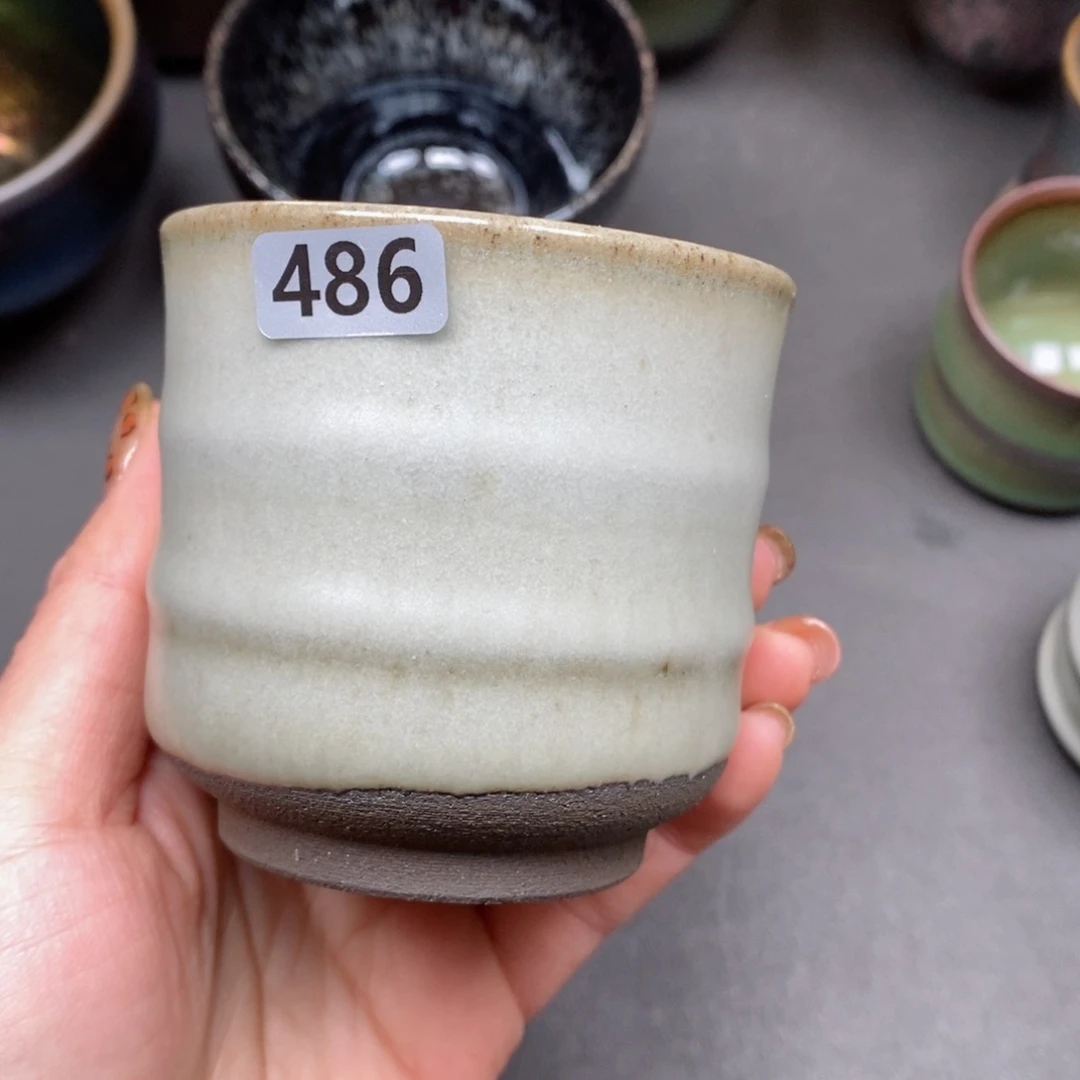 茶盏建窑建盏主人杯486