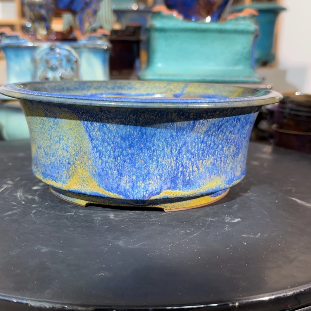 ****O陶摆件觉象钧创盆景艺术