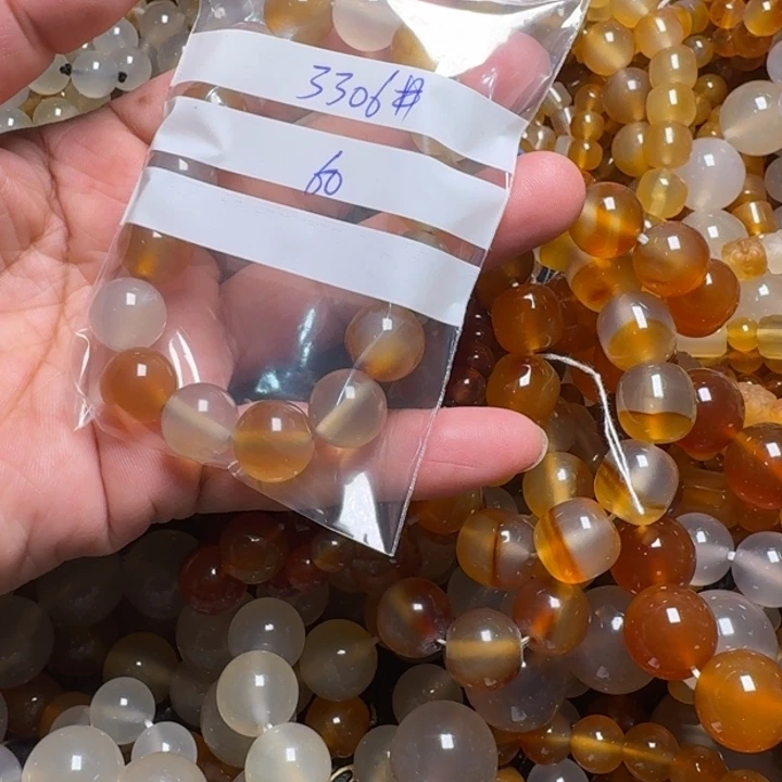 玛瑙/玉髓颈饰合金风*⭐3306