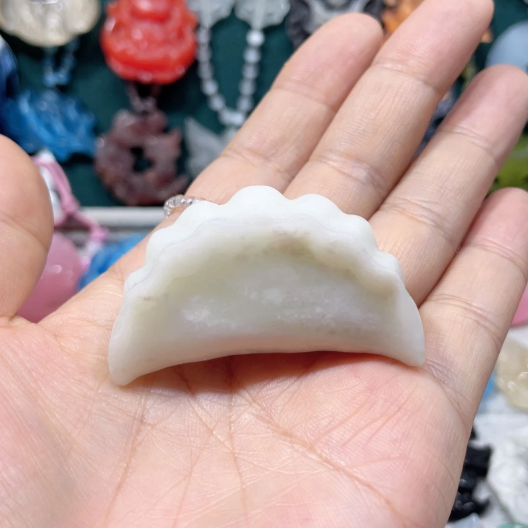 【闪购商品】未镶嵌岫玉颈饰38手把福利