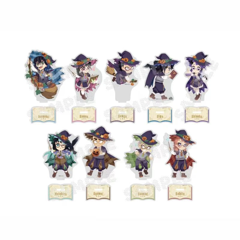 （中谷 产地中国）鬼灭之刃2024款万圣节限定 盲盒亚克力立牌