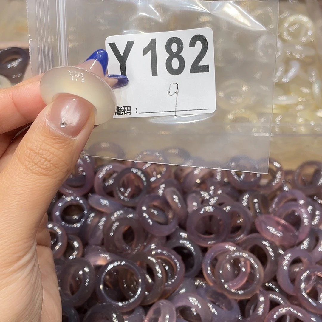 玛瑙/玉髓未镶嵌戒指182