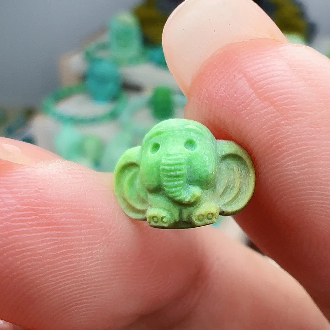 绿松石未镶嵌主播万珍