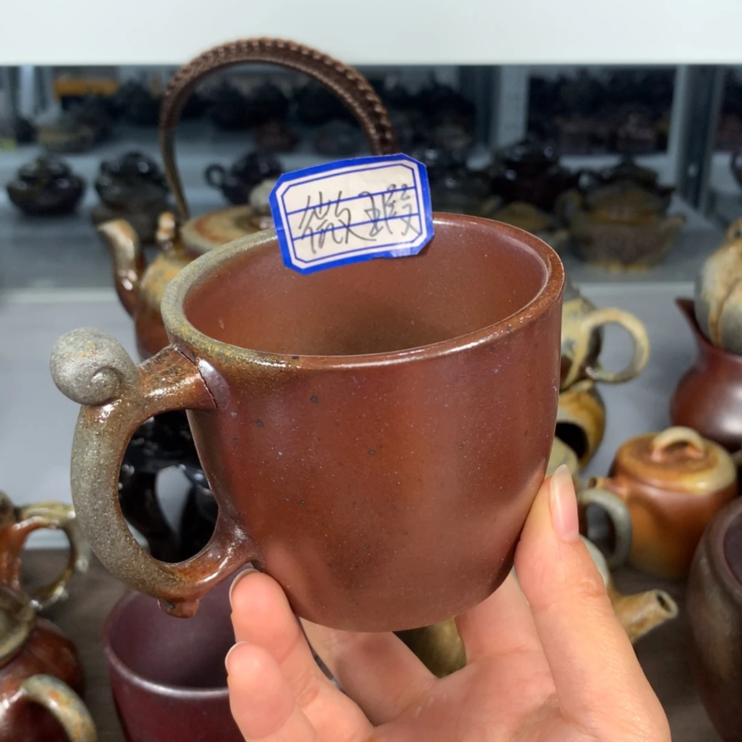紫砂茶壶纯自然柴烧