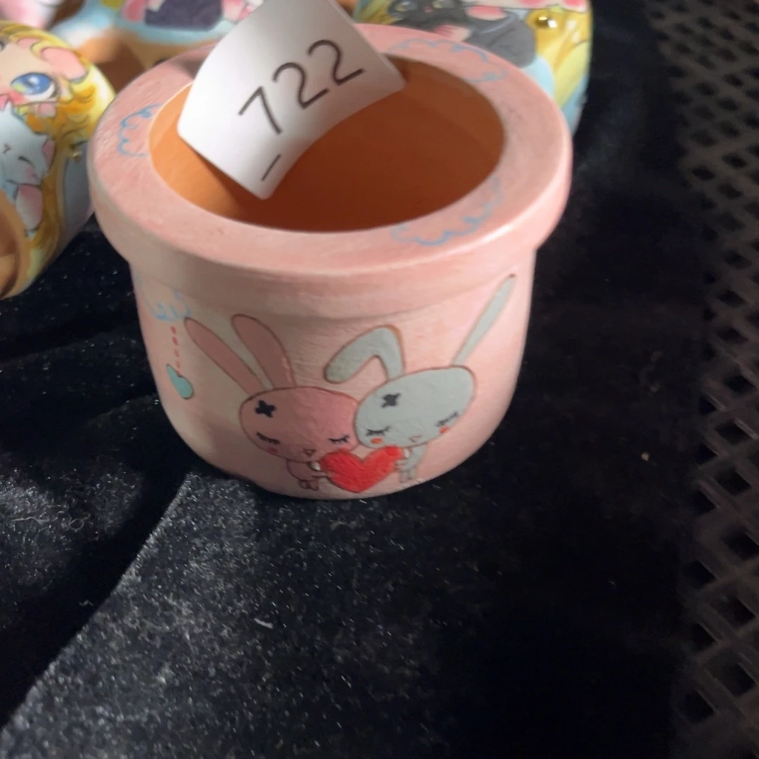 可***膀722-3多肉花盆1个