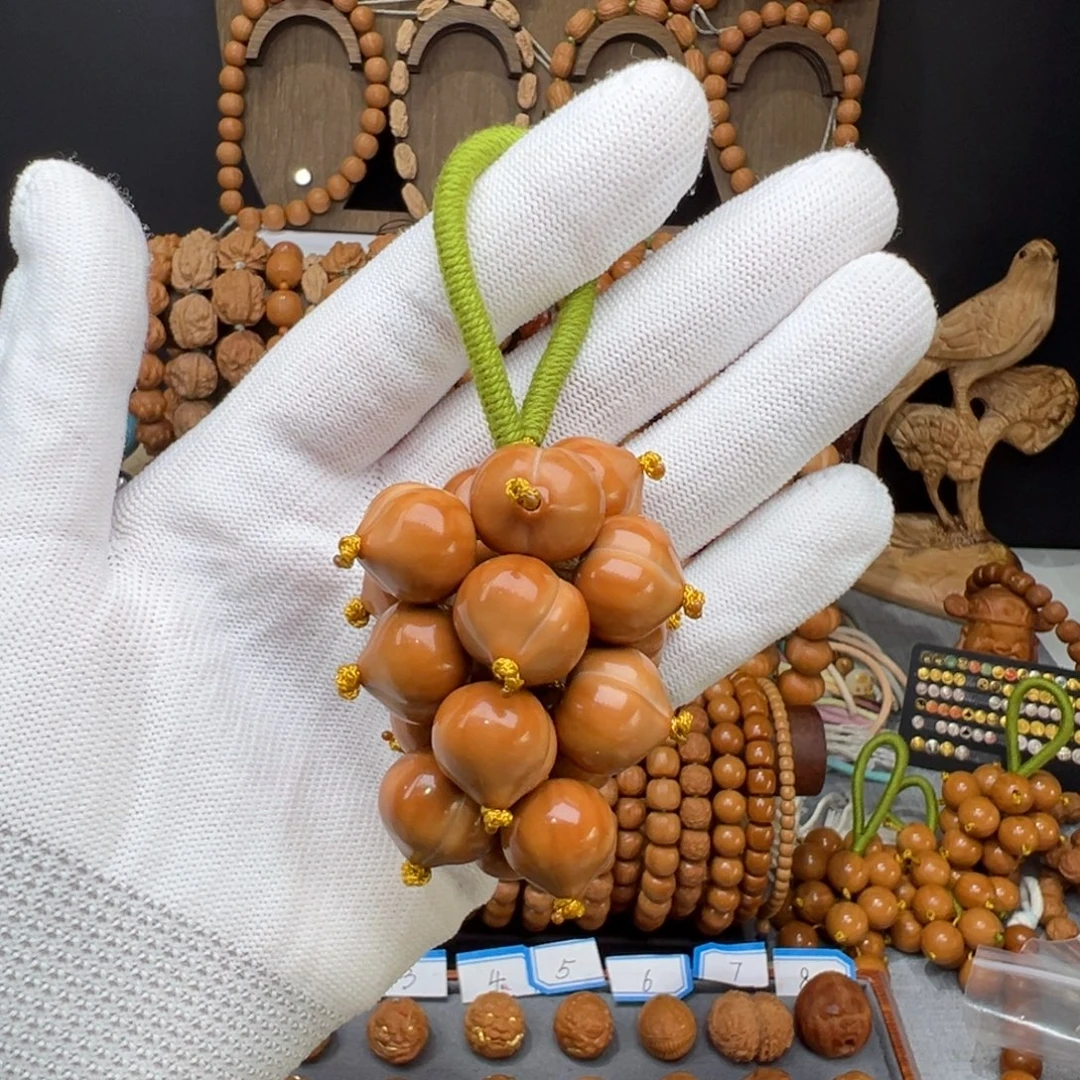 手串猴头核桃葡萄屁桃