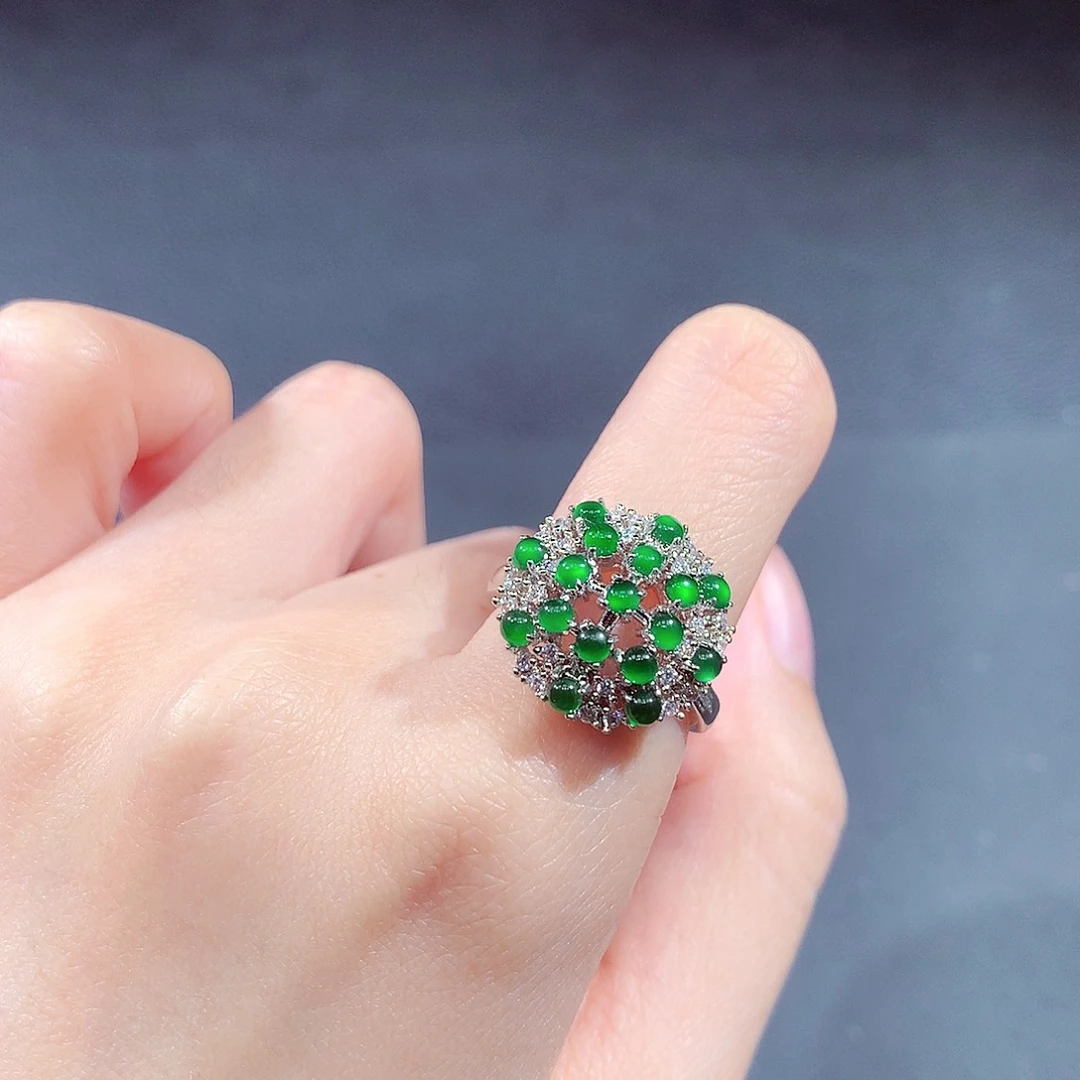 未镶嵌戒指翡翠翡翠