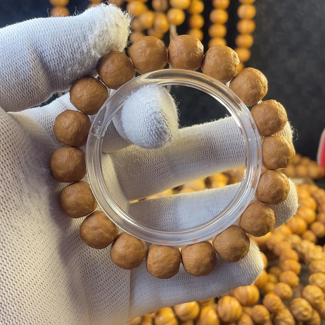 猴头核桃吊坠小青柑手串