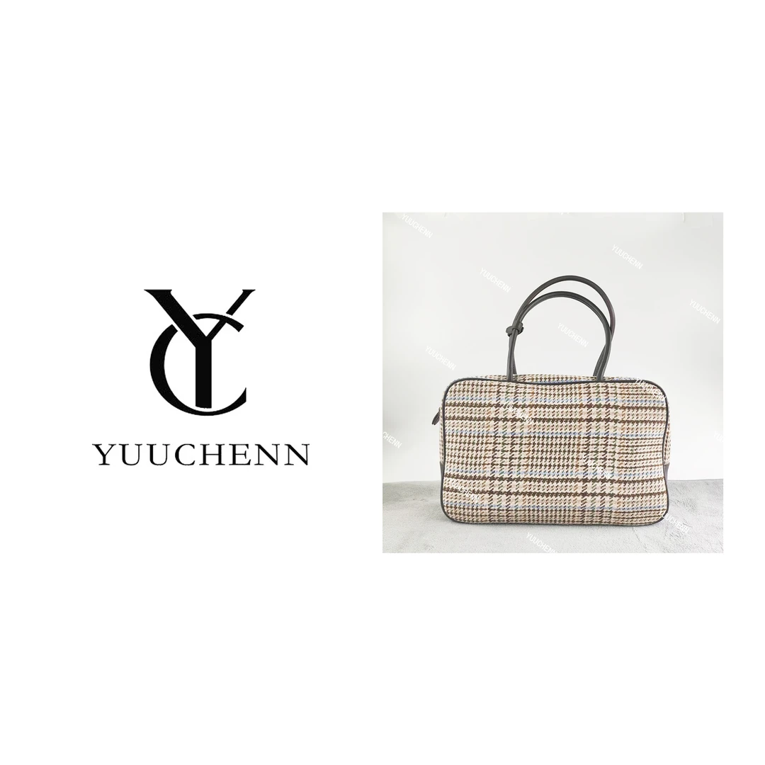 YUUCHENN/35cm原创设计高定真皮包 HH4733