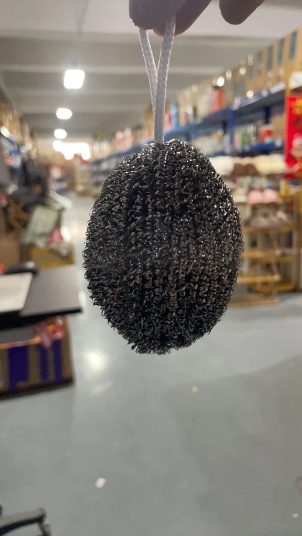 恩熙甄选加大加密带挂绳钢丝球