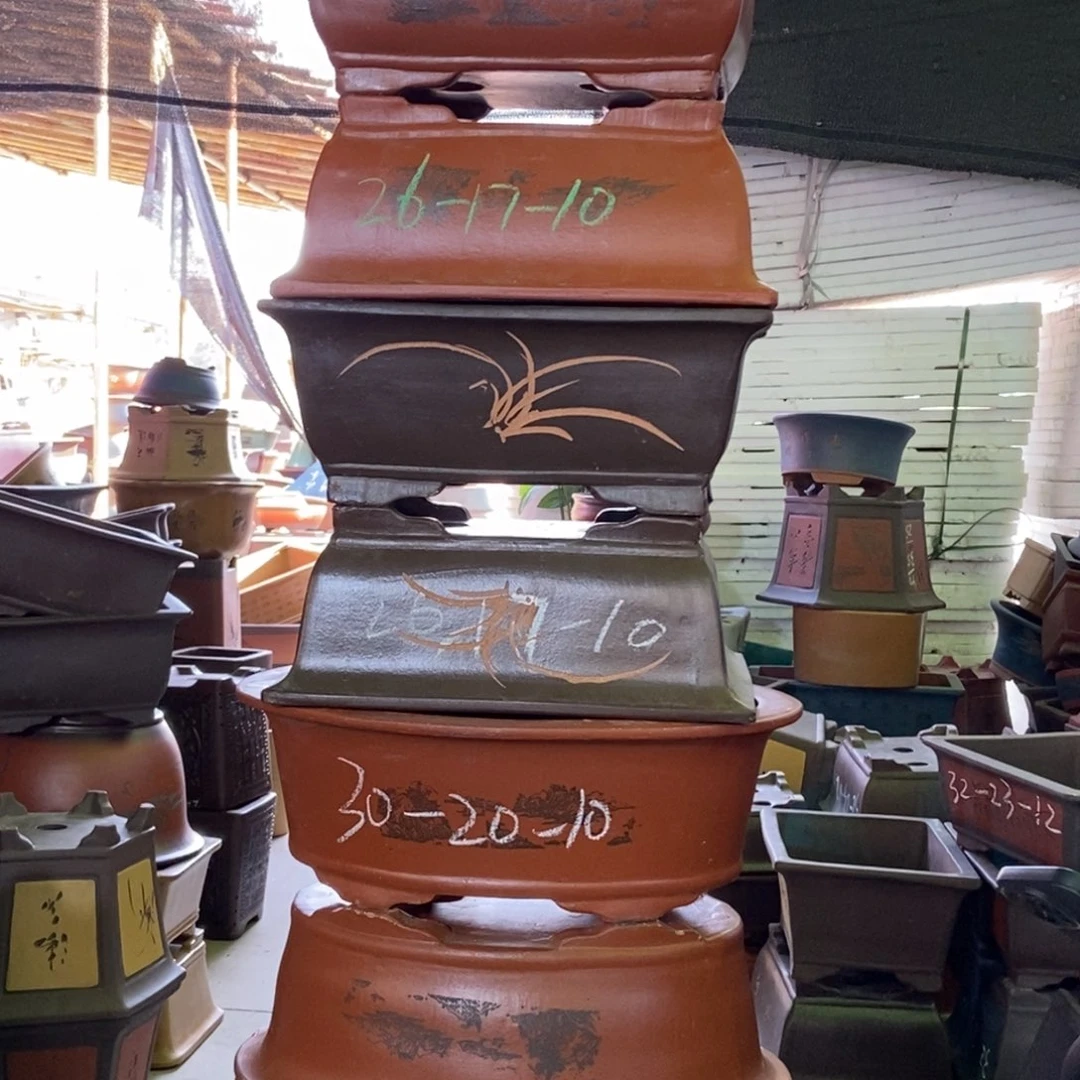 紫砂花盆紫砂紫砂