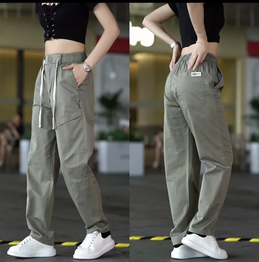 休闲裤男士潮流百搭宽松直筒工装长裤美式痞帅直筒阔腿裤