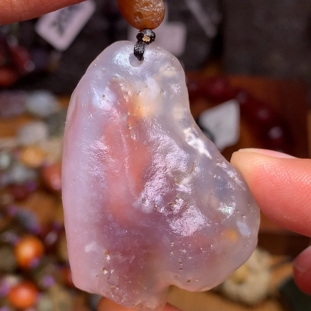 未镶嵌玛瑙/玉髓珠宝半成品