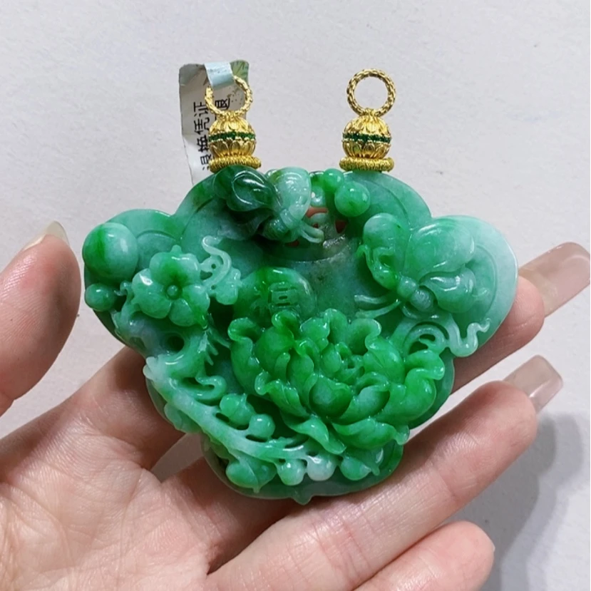 【闪购商品】翡翠未镶嵌颈饰