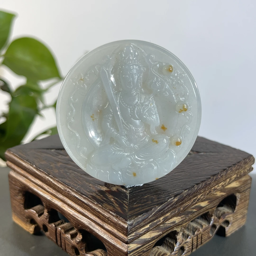 JTA21-119 天然缅甸A货翡翠 虚空藏