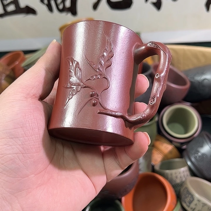 茶杯紫砂全手工紫砂主人杯