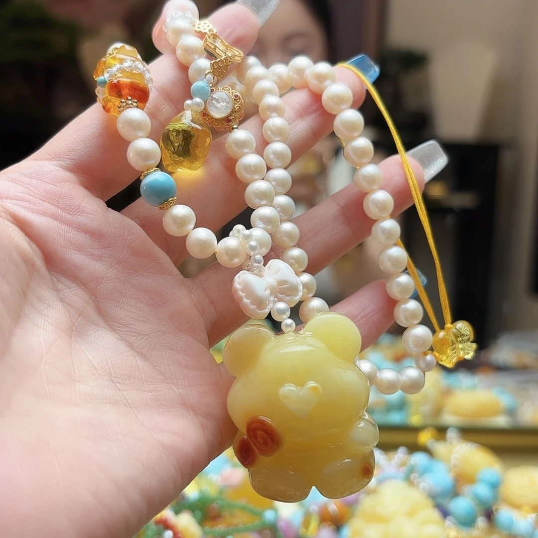 琥珀未镶嵌手镯娟*琥珀