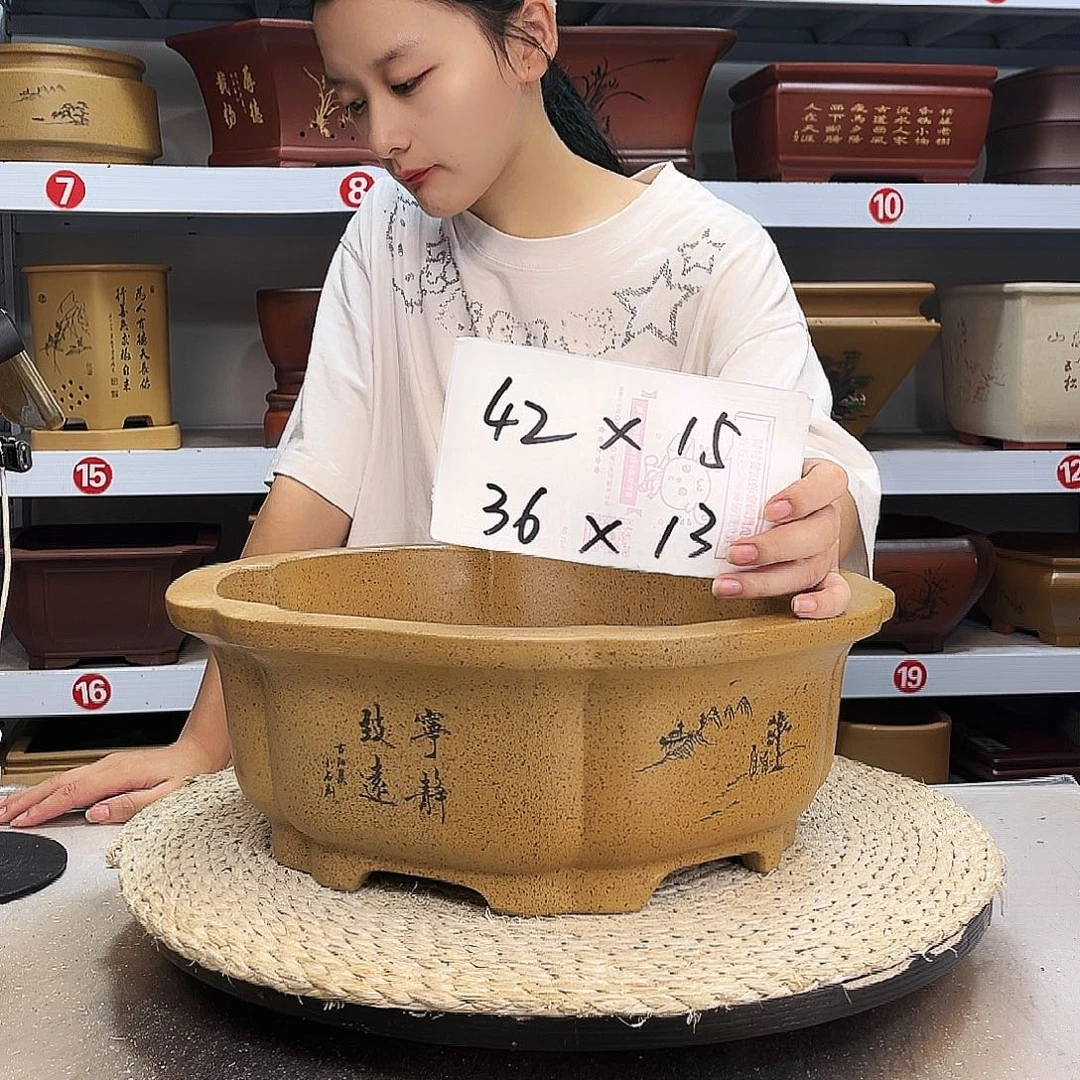 紫砂花盆紫砂花盆