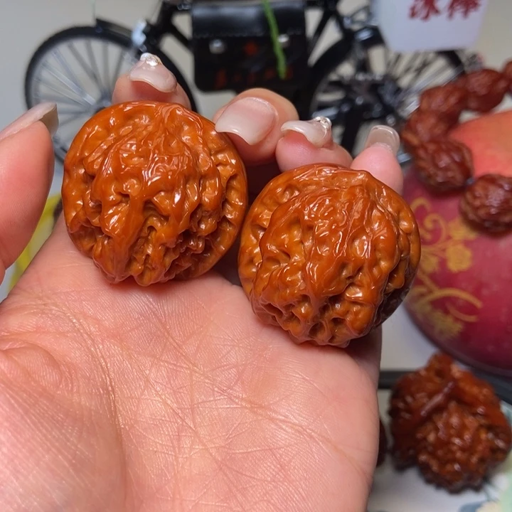 吊坠文玩核桃磐石33尺