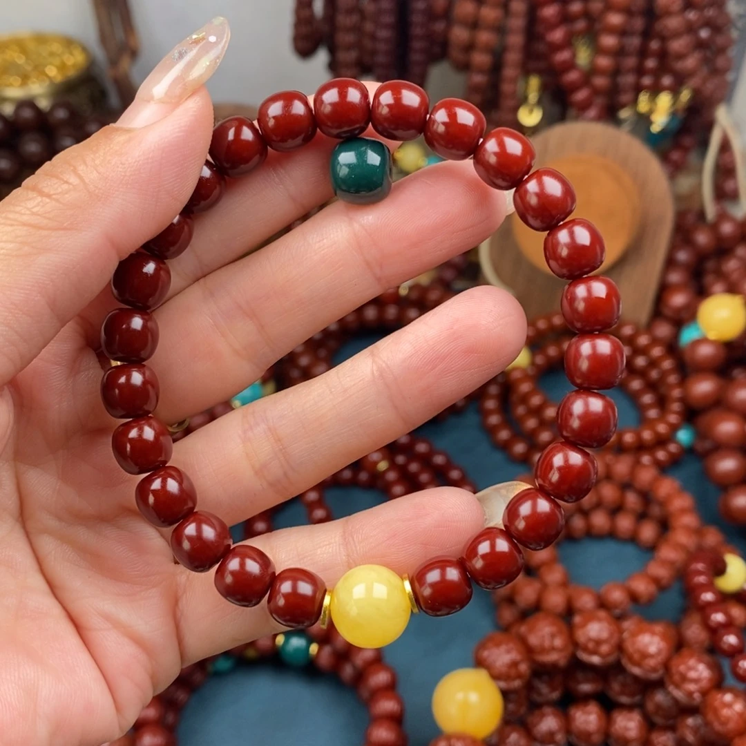 猴头核桃吊坠老型毕业8+绿琉➕蜡