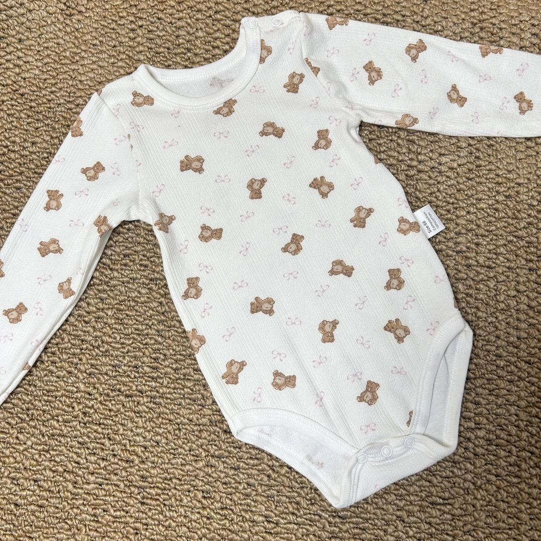 拍编码长袖包屁衣拍下备注编码 外贸同尺码有差异正常